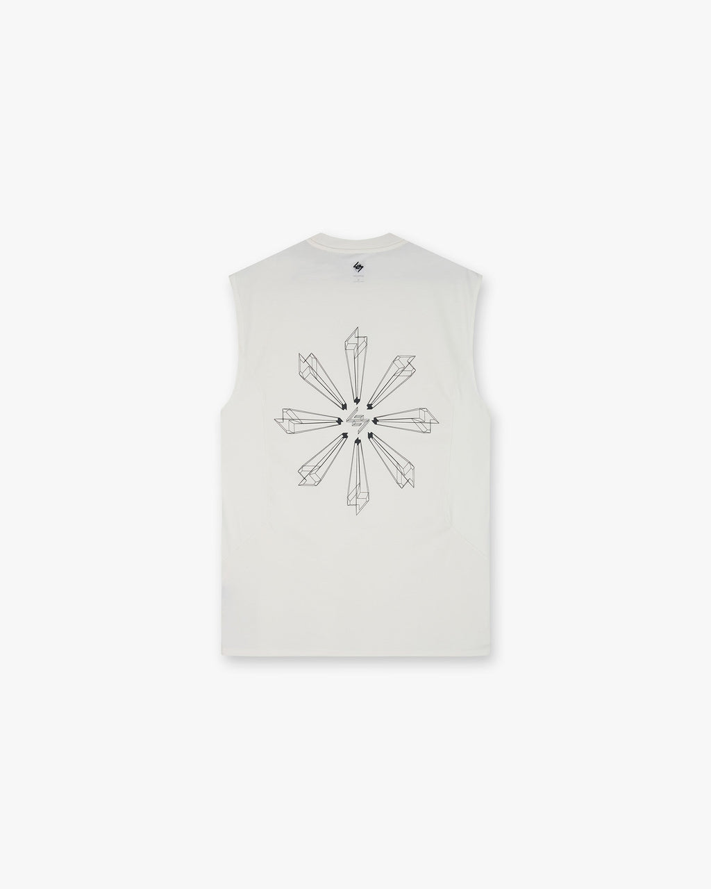 247 Uprising Oversized Tank - Flat White