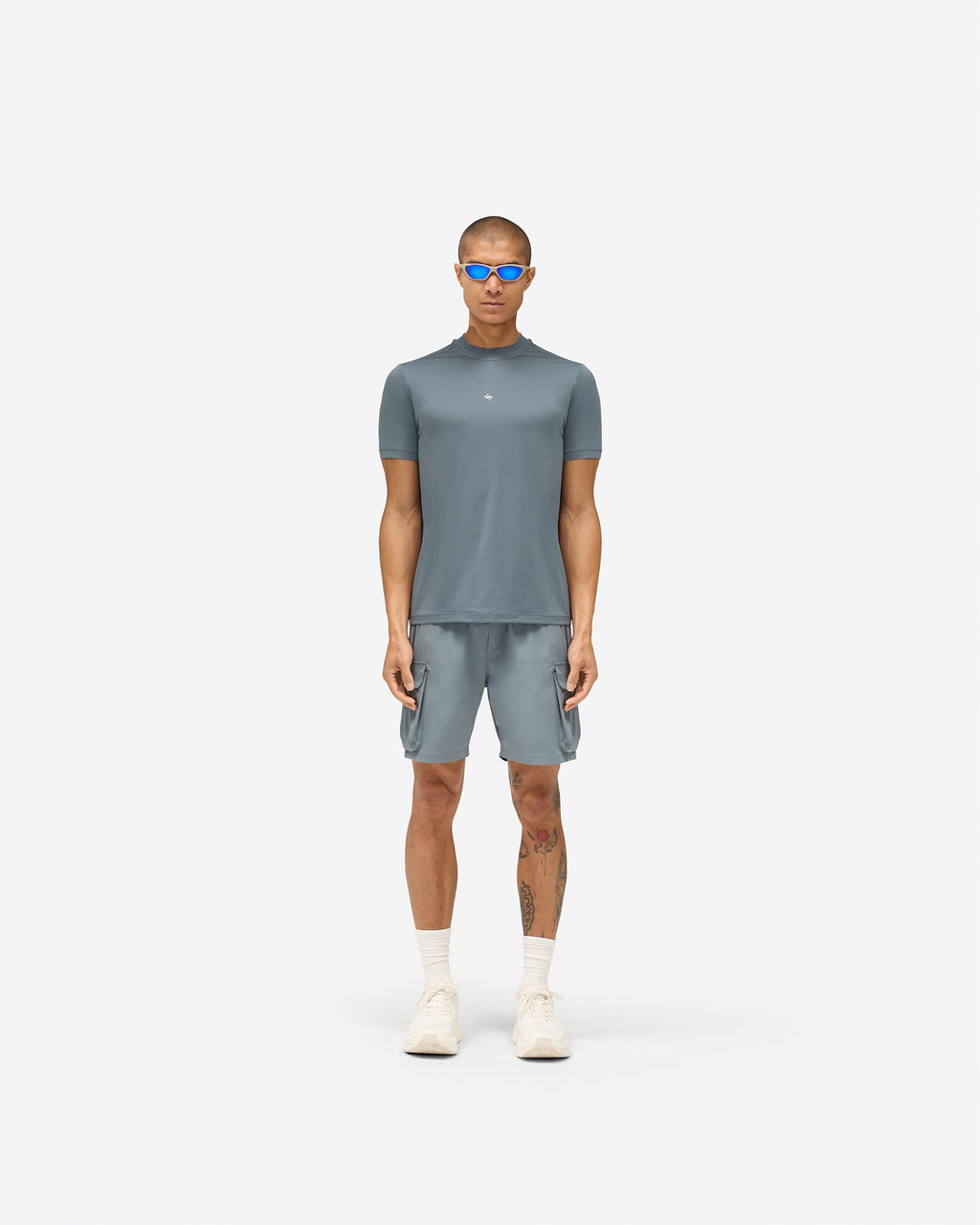 247 DNA Mesh T-Shirt - Dusky Navy