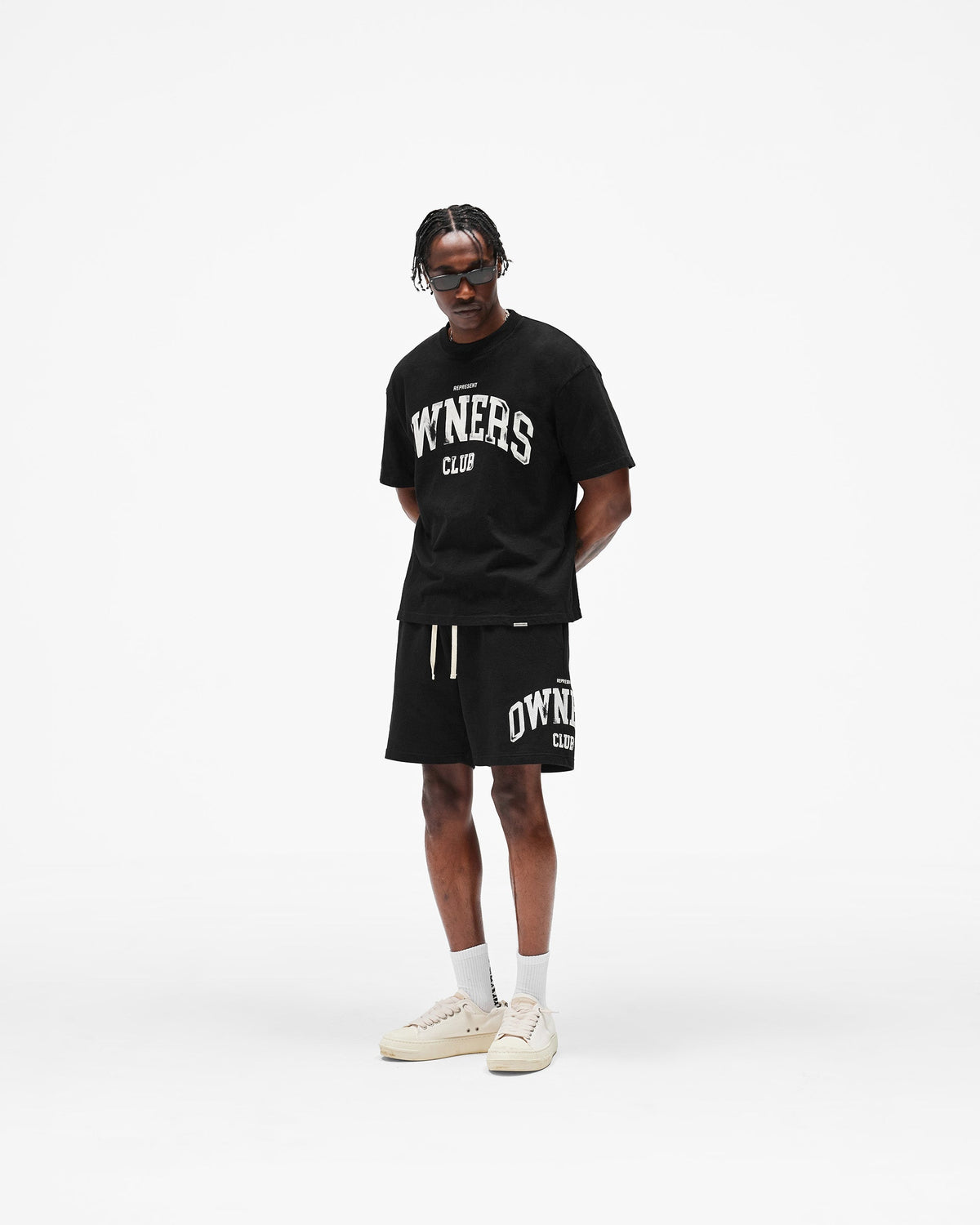 Represent Owners Club Mesh Short - Jet Black