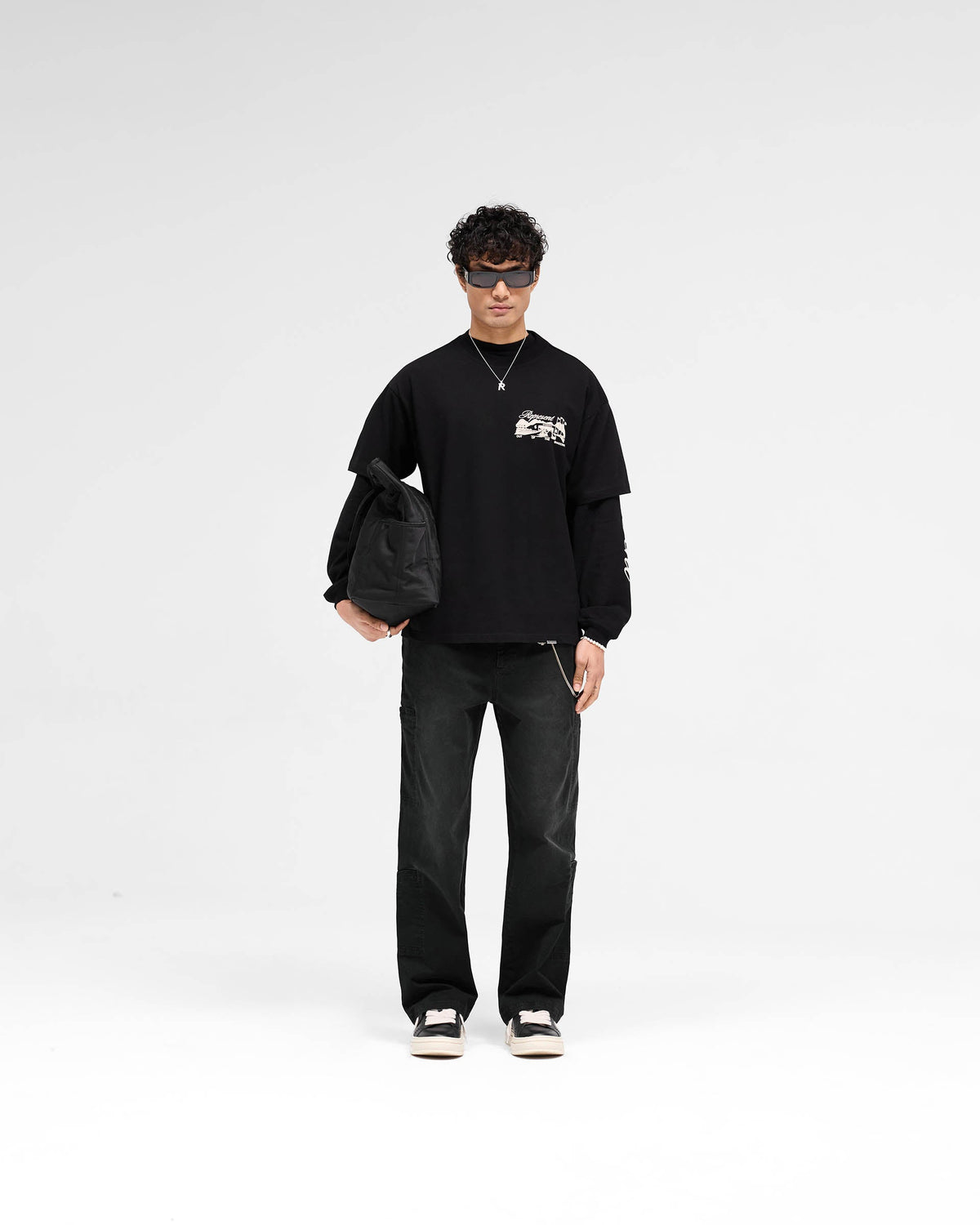 Raceway T-Shirt - Jet Black