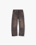 R2 Straight Leg Denim - Bark
