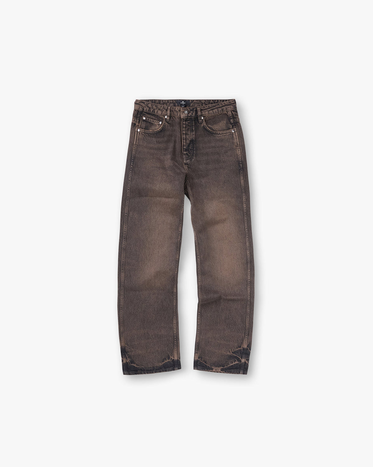 R2 Straight Leg Denim - Bark
