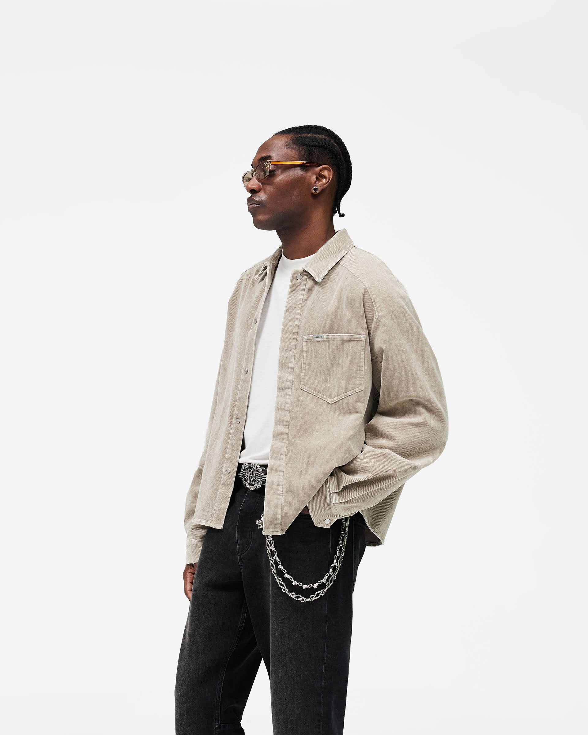 Sierra Cord Shirt - Vintage Khaki