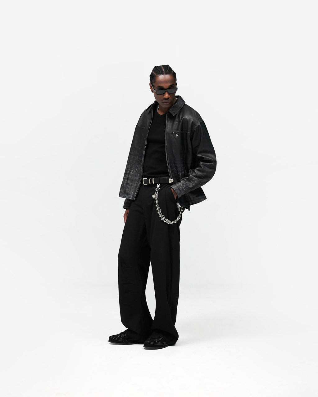 Rodeo Leather Jacket - Jet Black