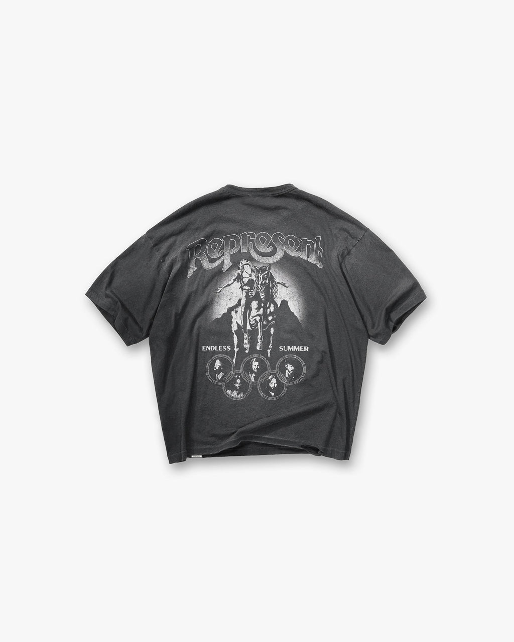 Represent x Beach Boys Endless Summer T-Shirt - Stained Black