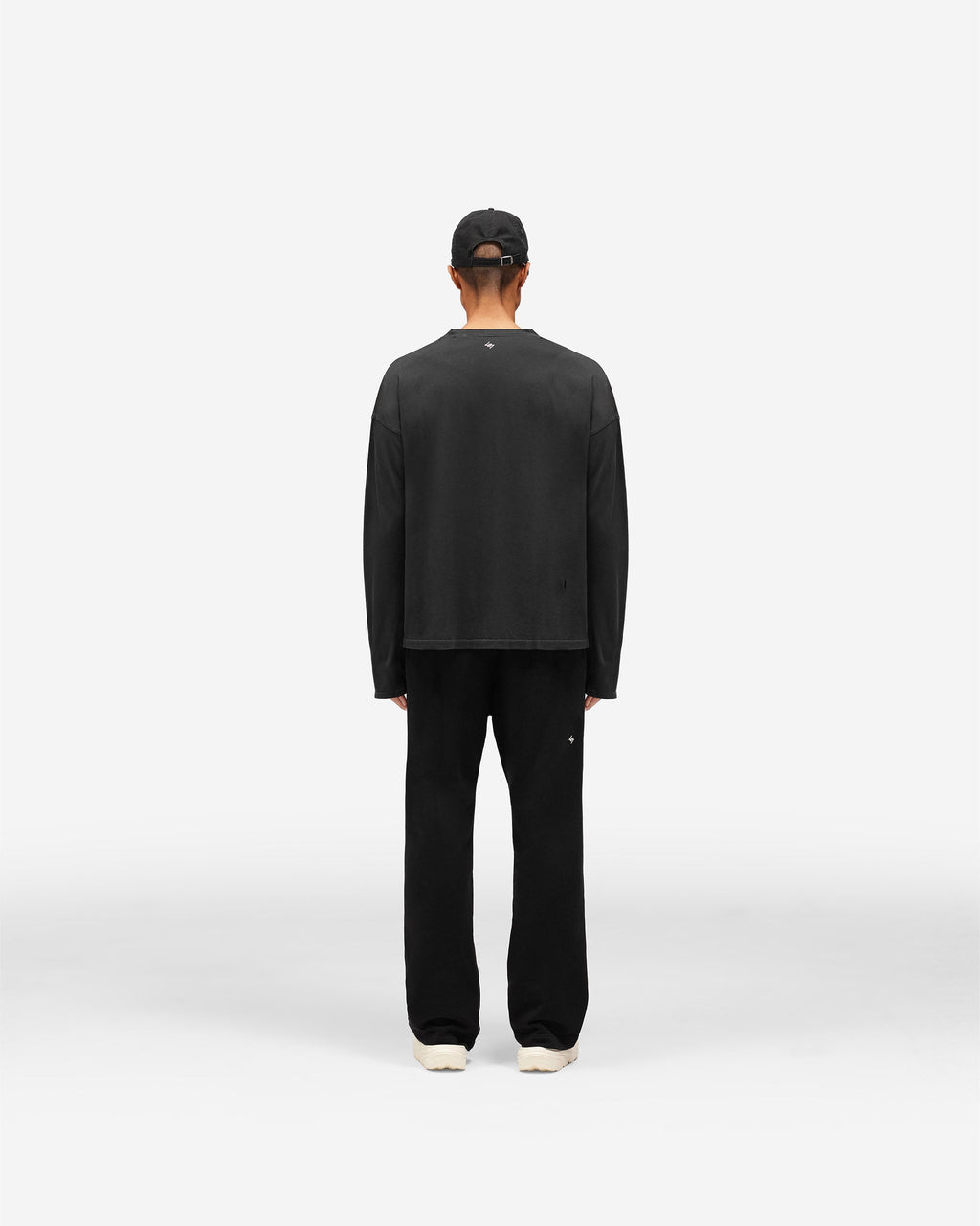 247 On A Mission Long Sleeve T-Shirt - Jet Black