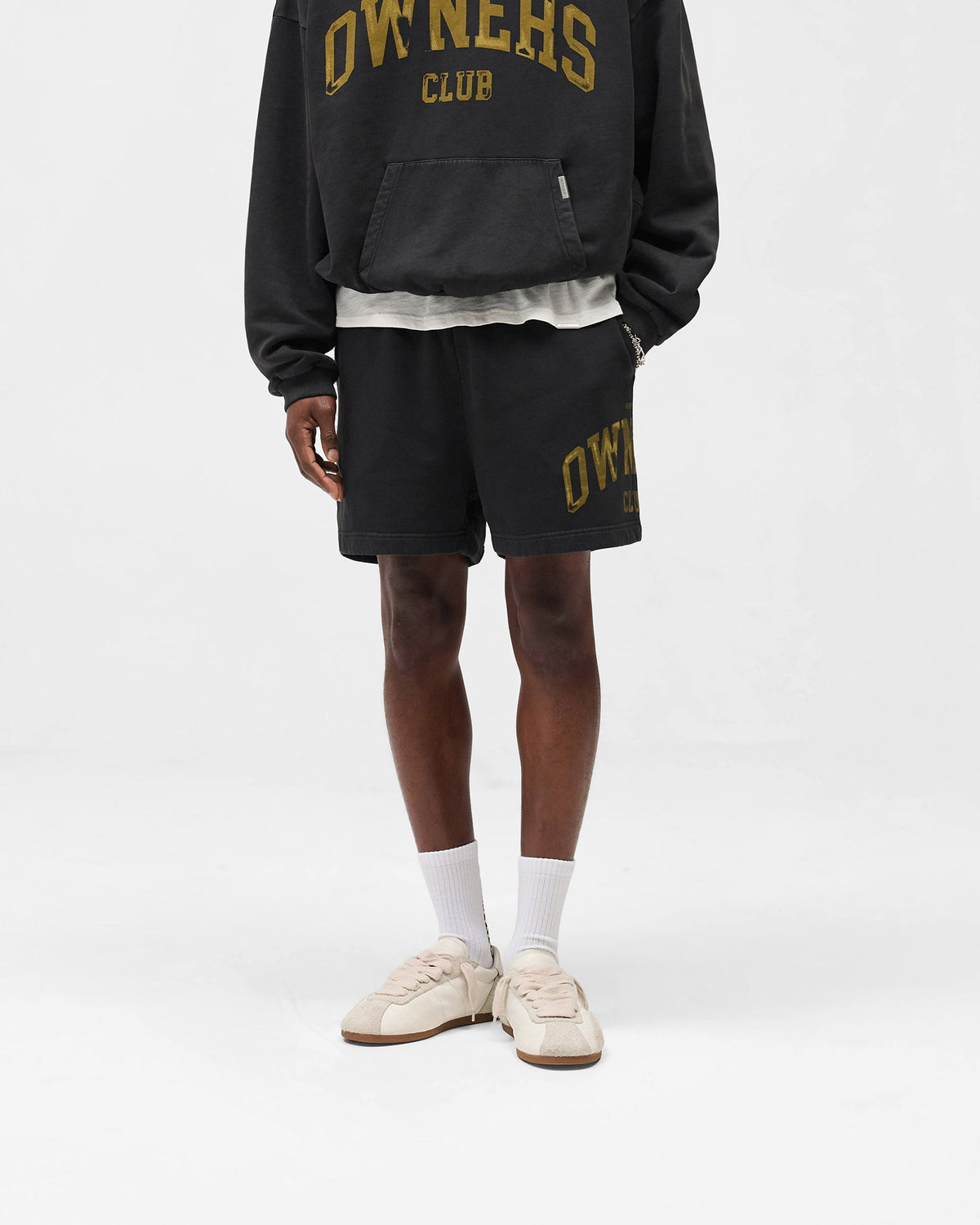 Represent Owners Club Shorts - Faded Black