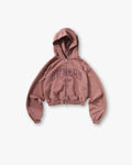Represent Owners Club Zip Through Hoodie - Smoked Rose
