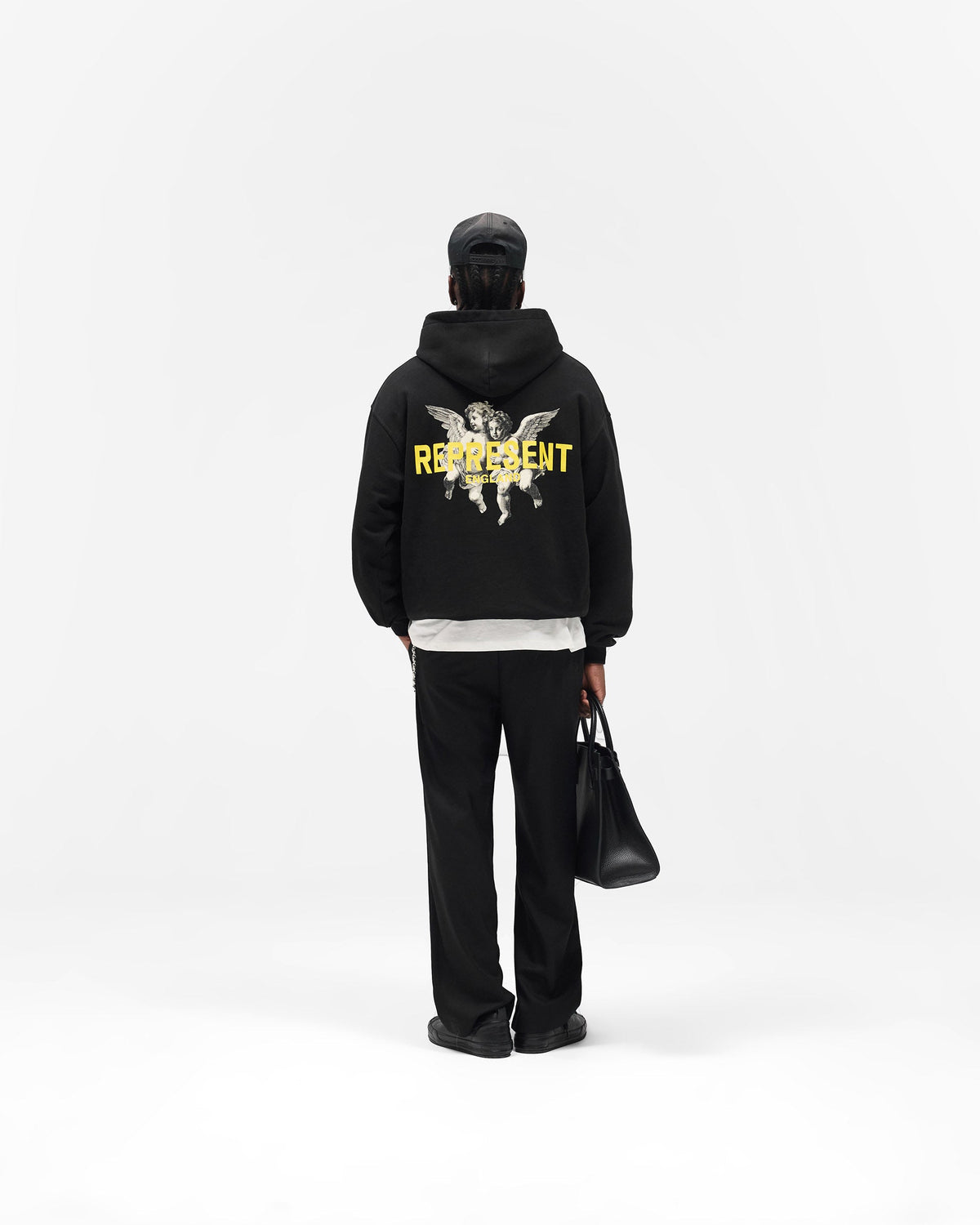 Legacy Cherubs Hoodie - Jet Black