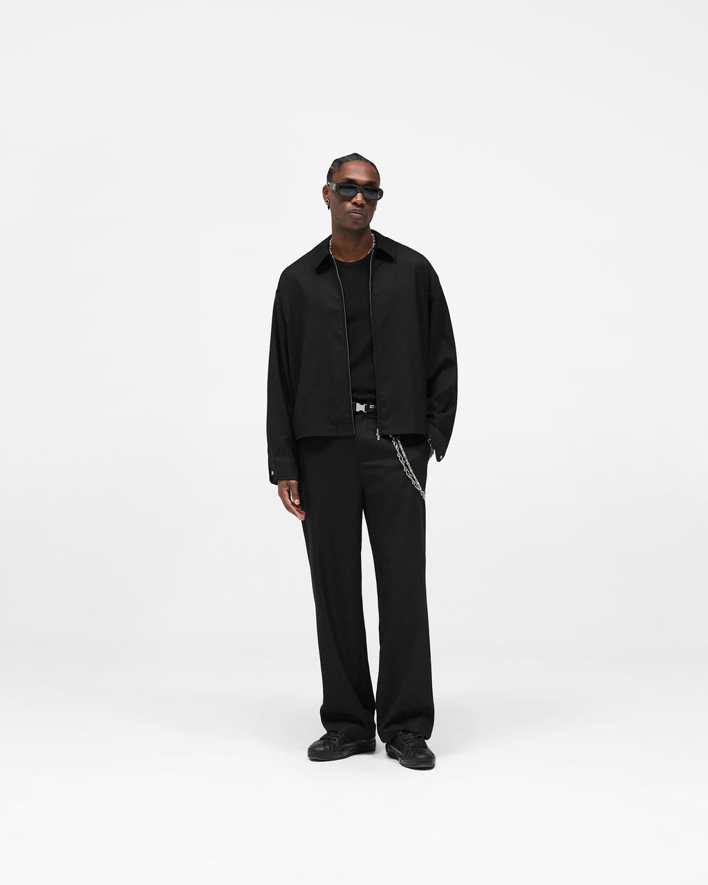 Wool Pant - Jet Black