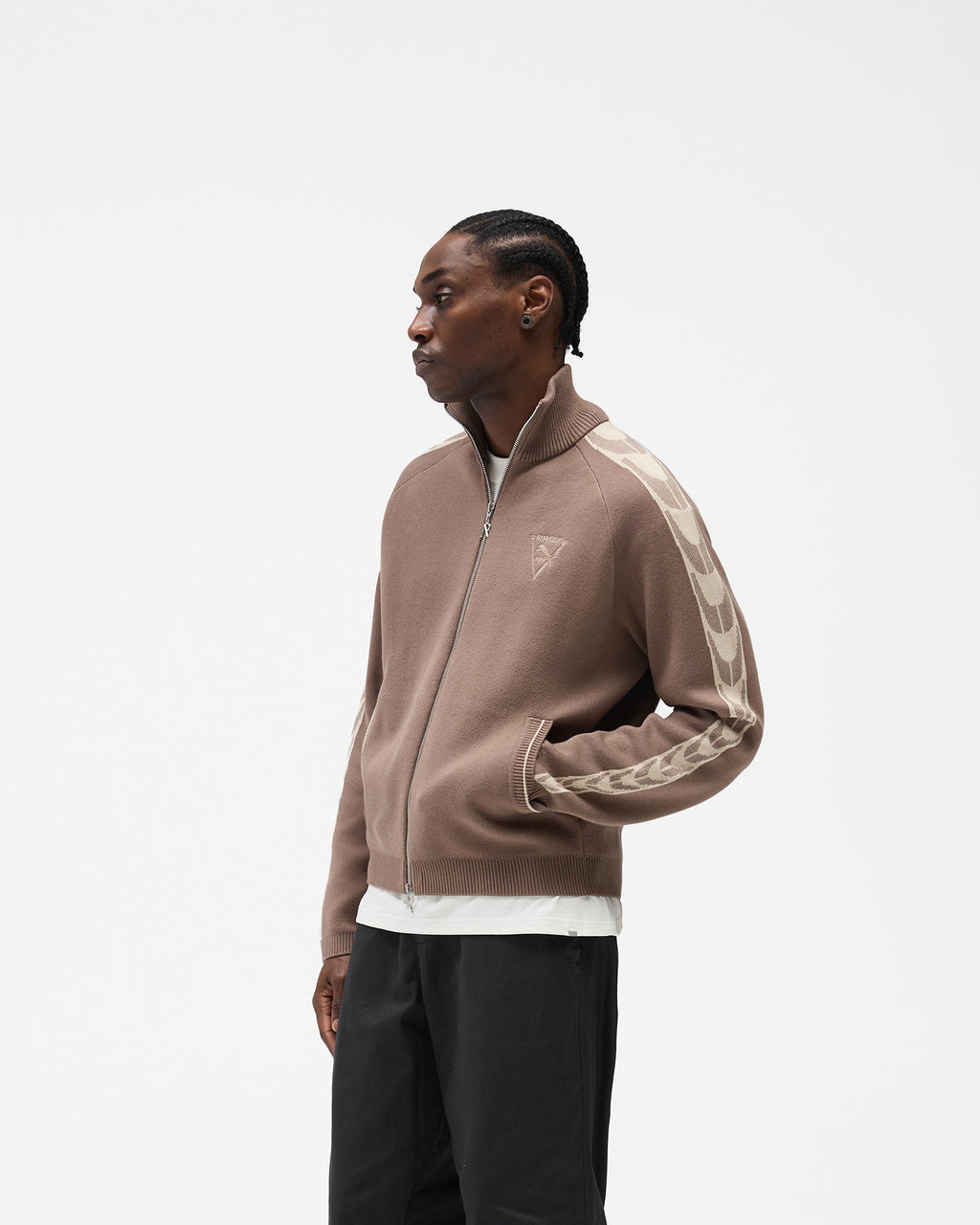 Represent X Puma T7 Knit Jacket - Pine Bark