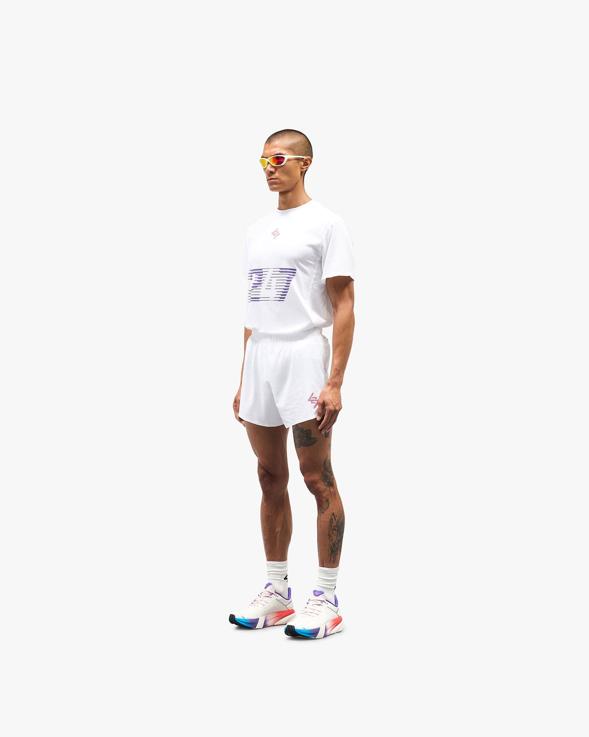 247 Race Marathon Short - White