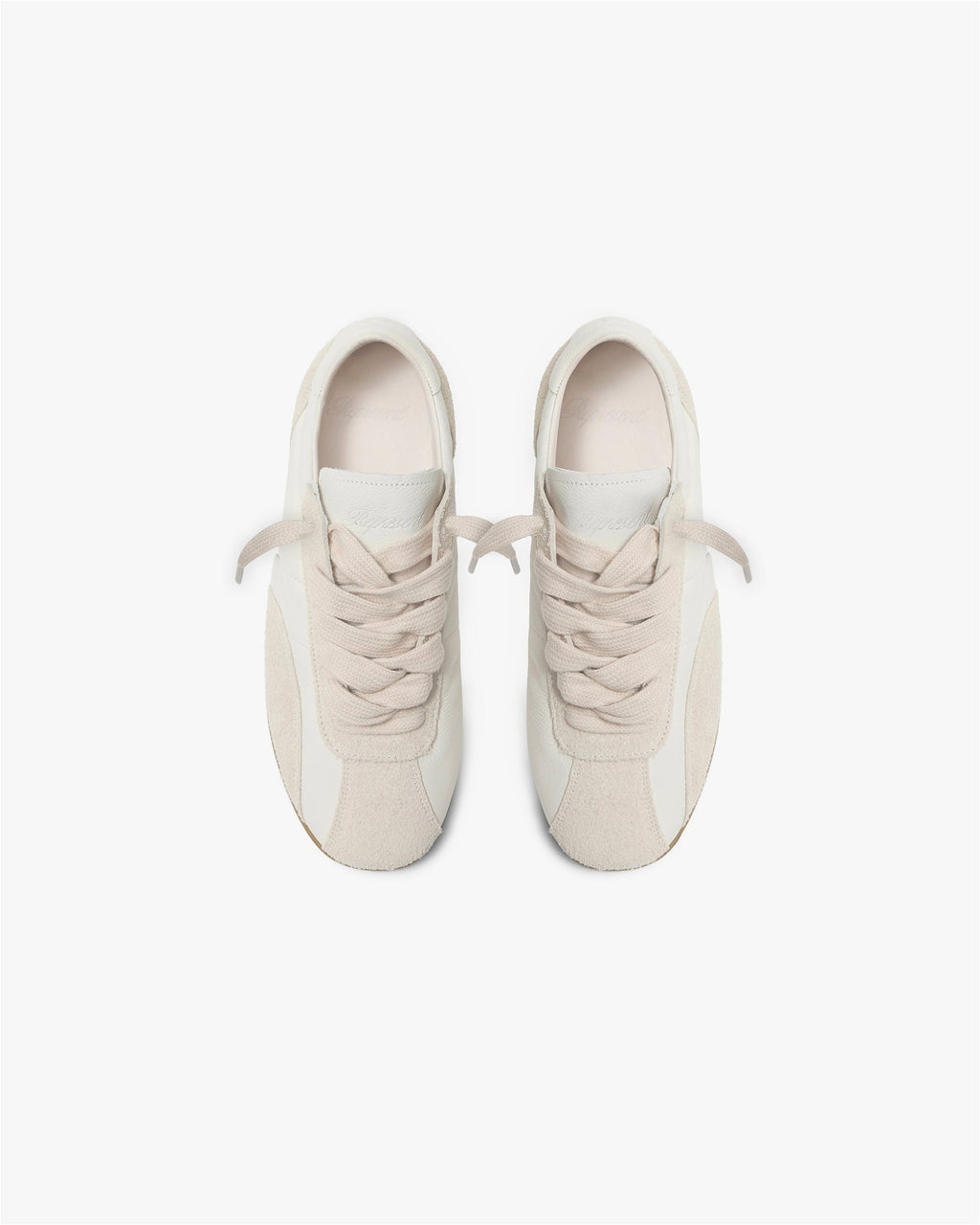 Low-Pro Leather Suede - Flat White Grey