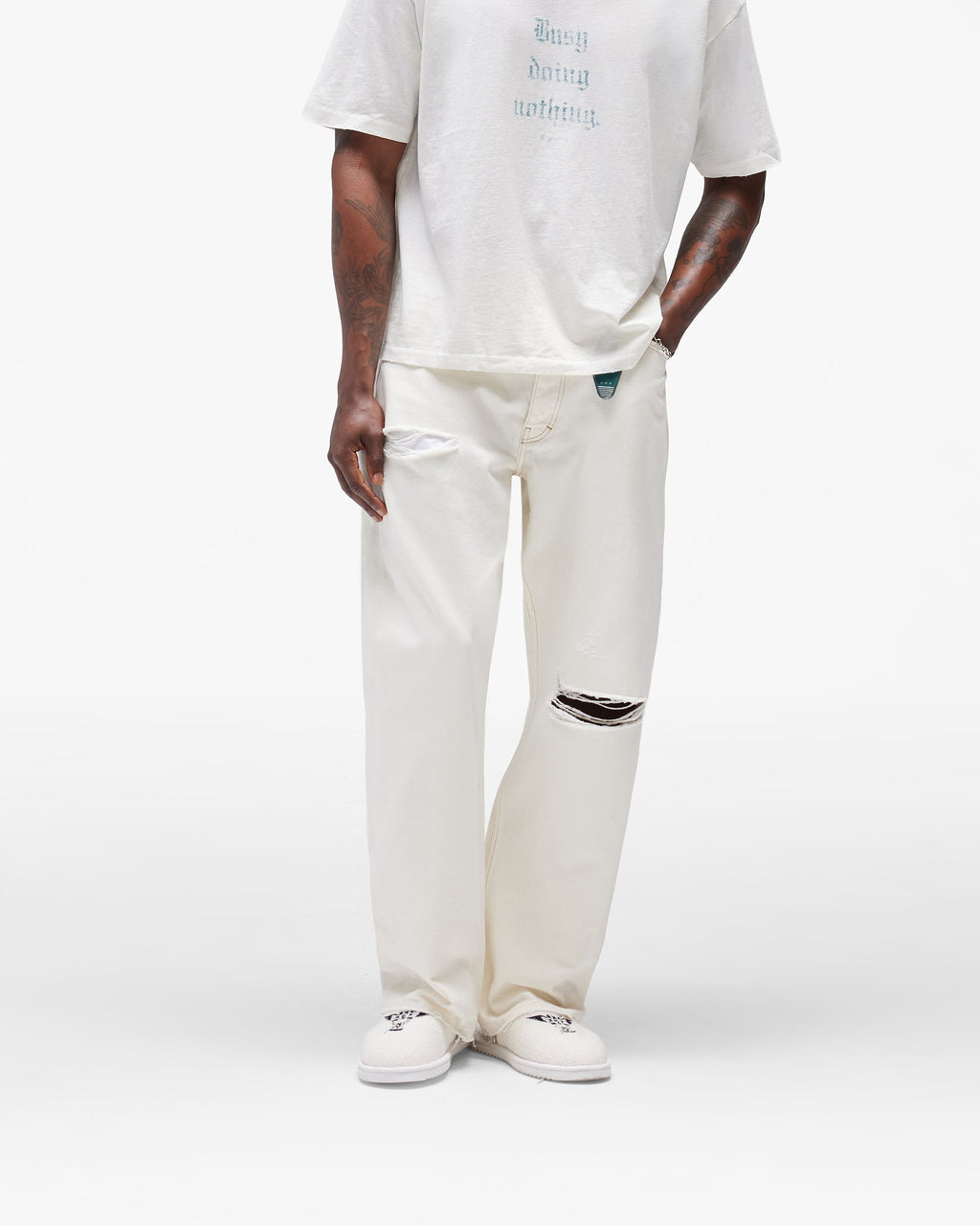 Heaton Denim - Vintage White
