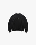 247 DNA Oversized Long Sleeve T-Shirt - Jet Black