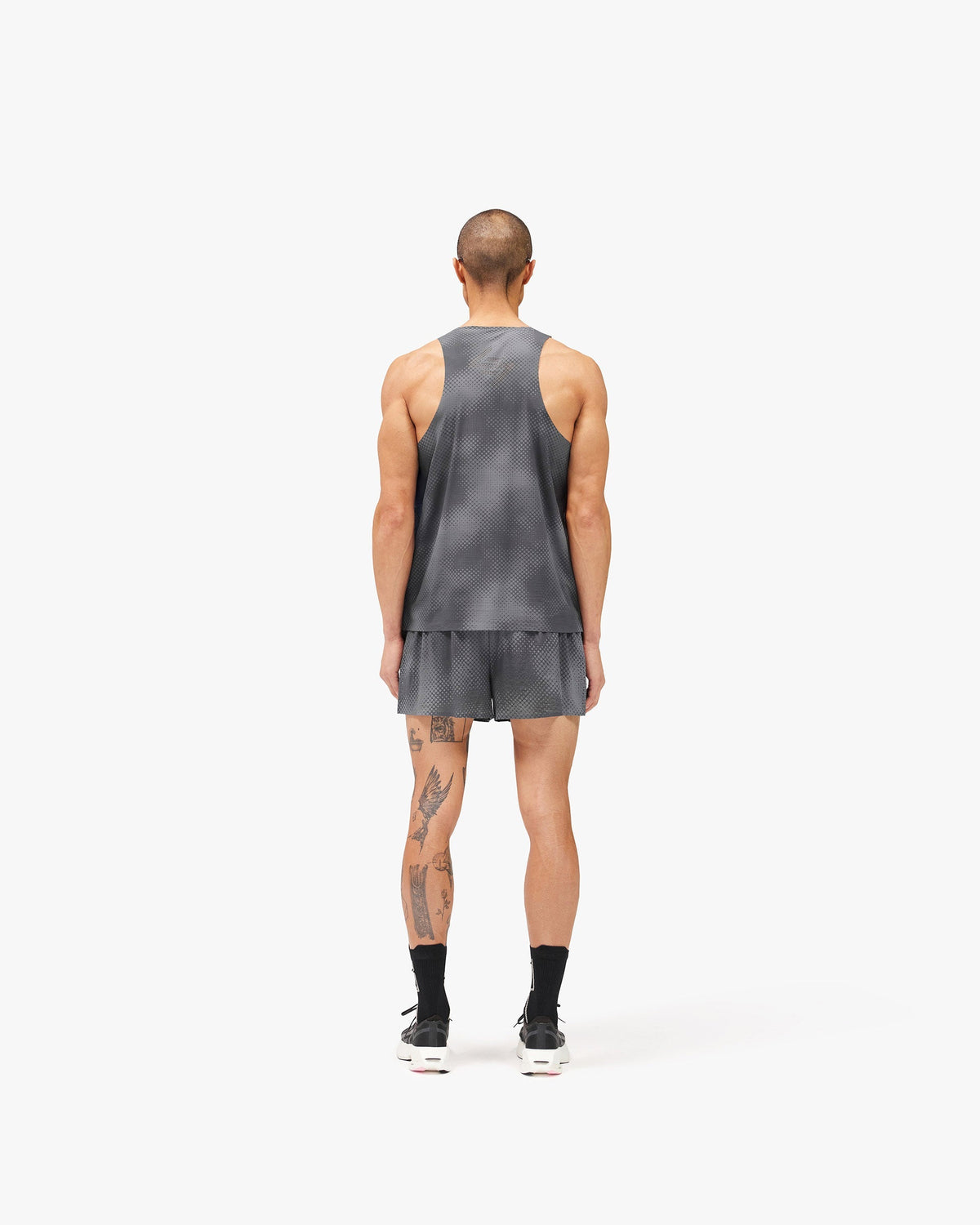 247 Ultra Singlet - Black Fade Out