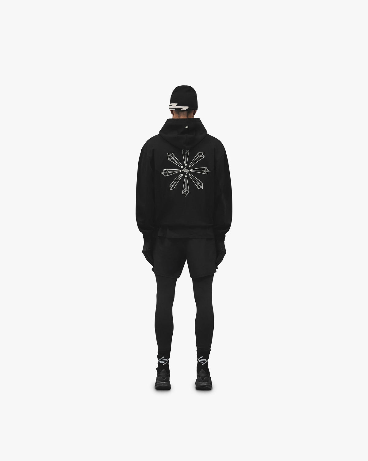 247 Uprising Zip Hoodie - Black