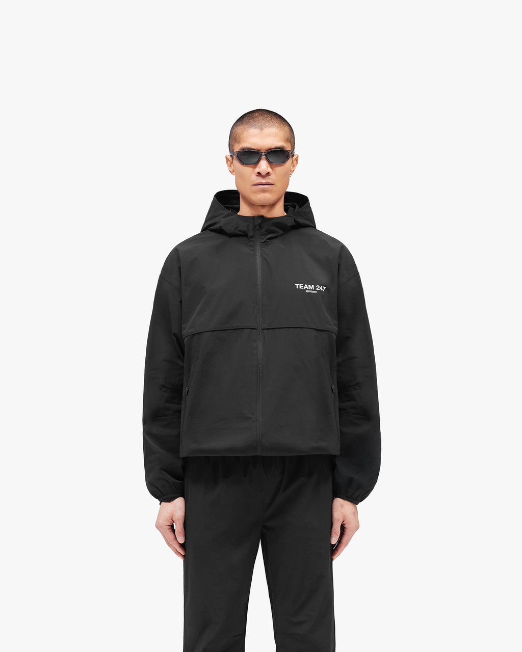 Team 247 Track Jacket - Jet Black