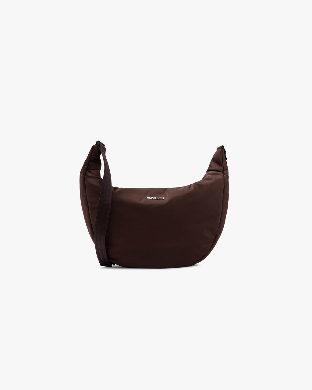 Padded Sling Bag - Dark Brown
