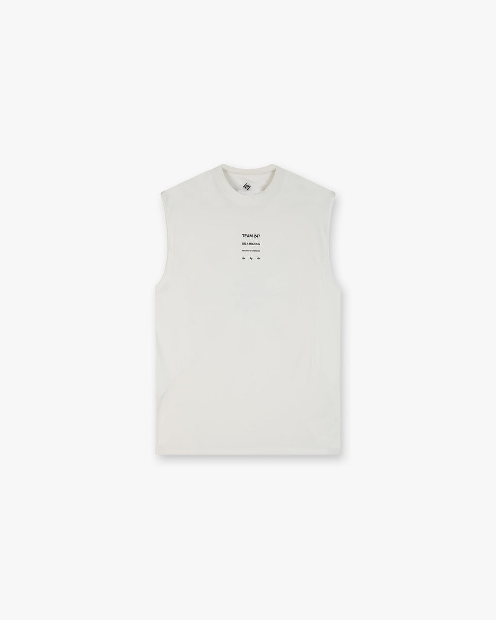 247 Uprising Oversized Tank - Flat White