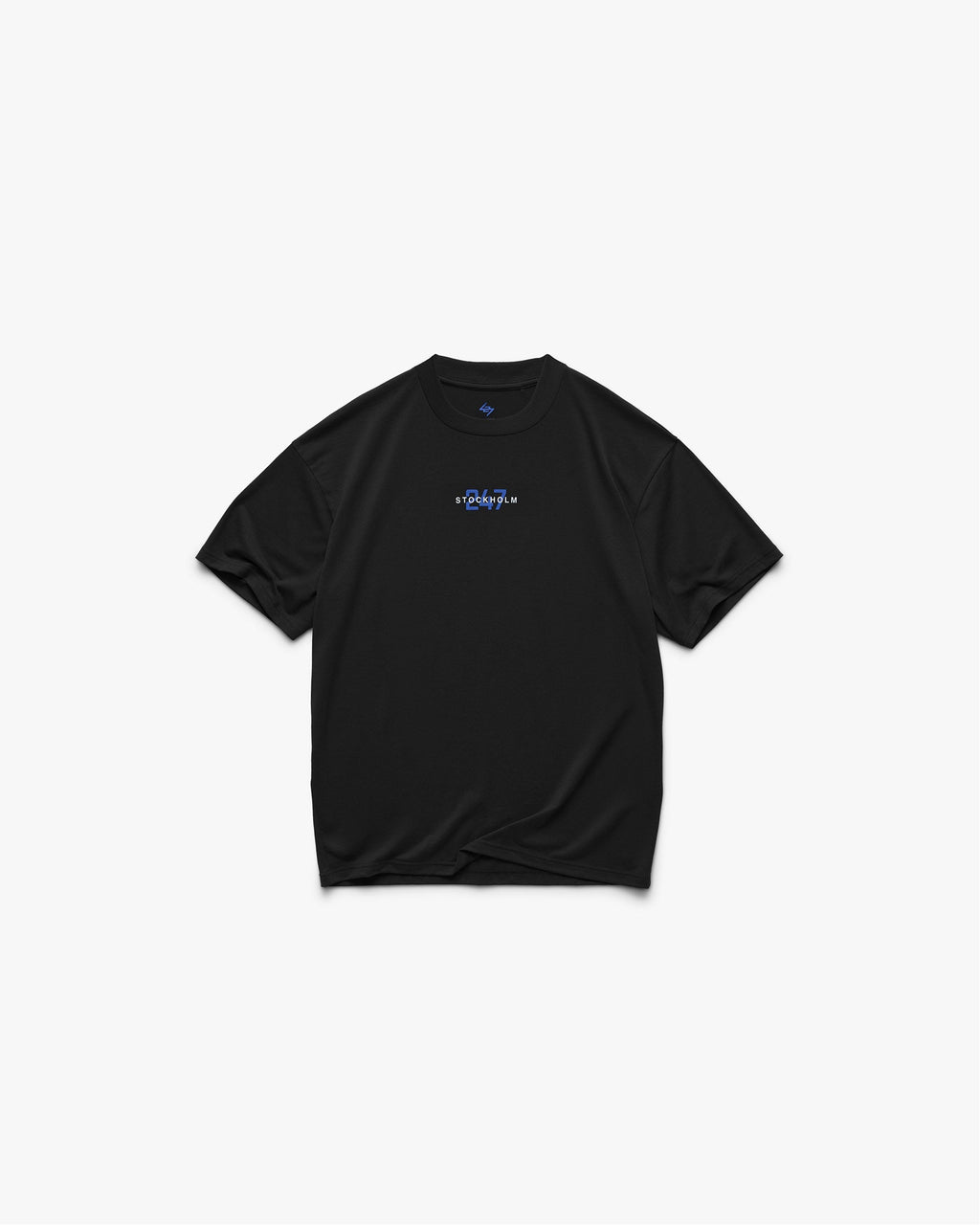 247 Stockholm Oversized T-Shirt - Jet Black