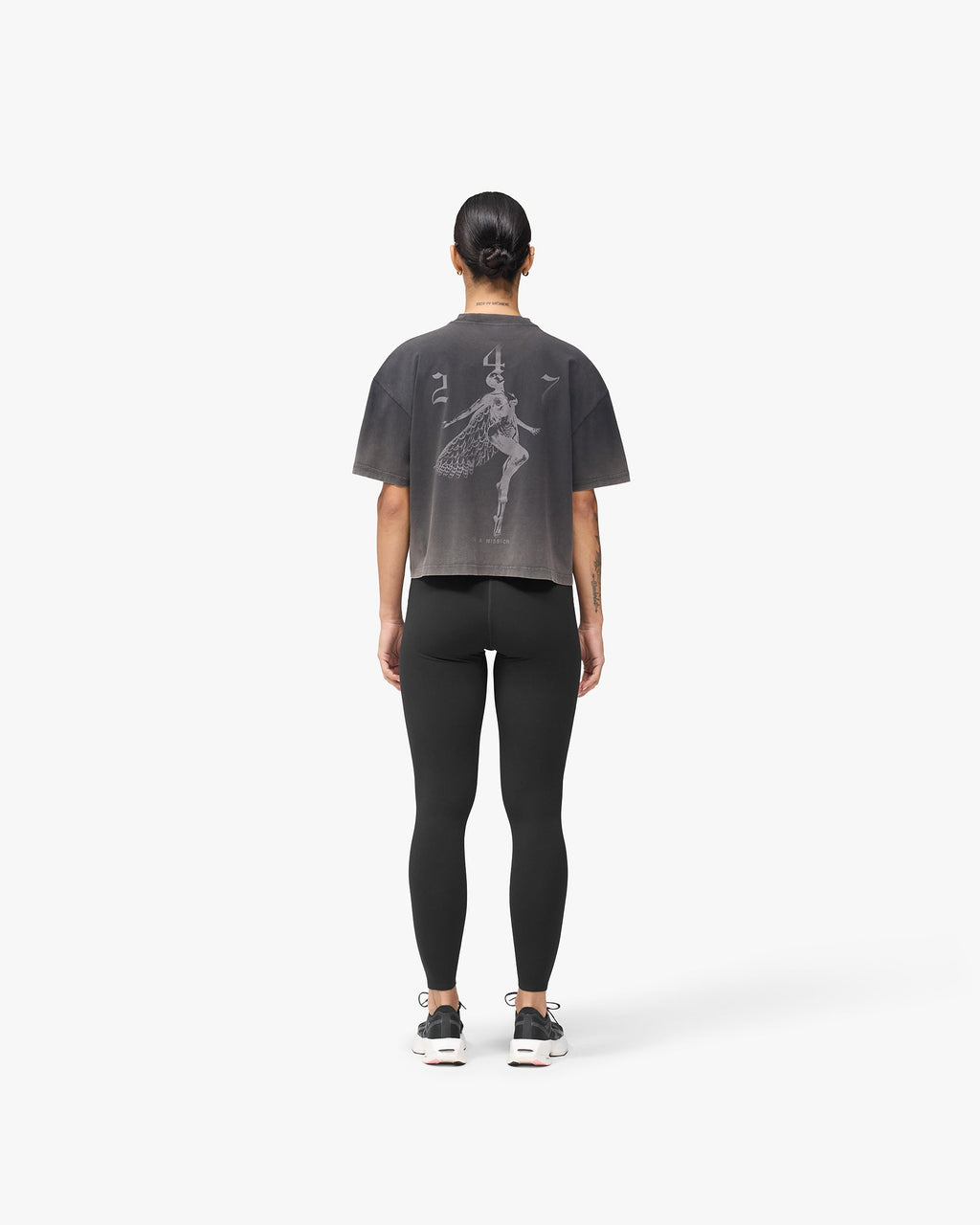 247 Fallen Angel T-Shirt - Vintage Black