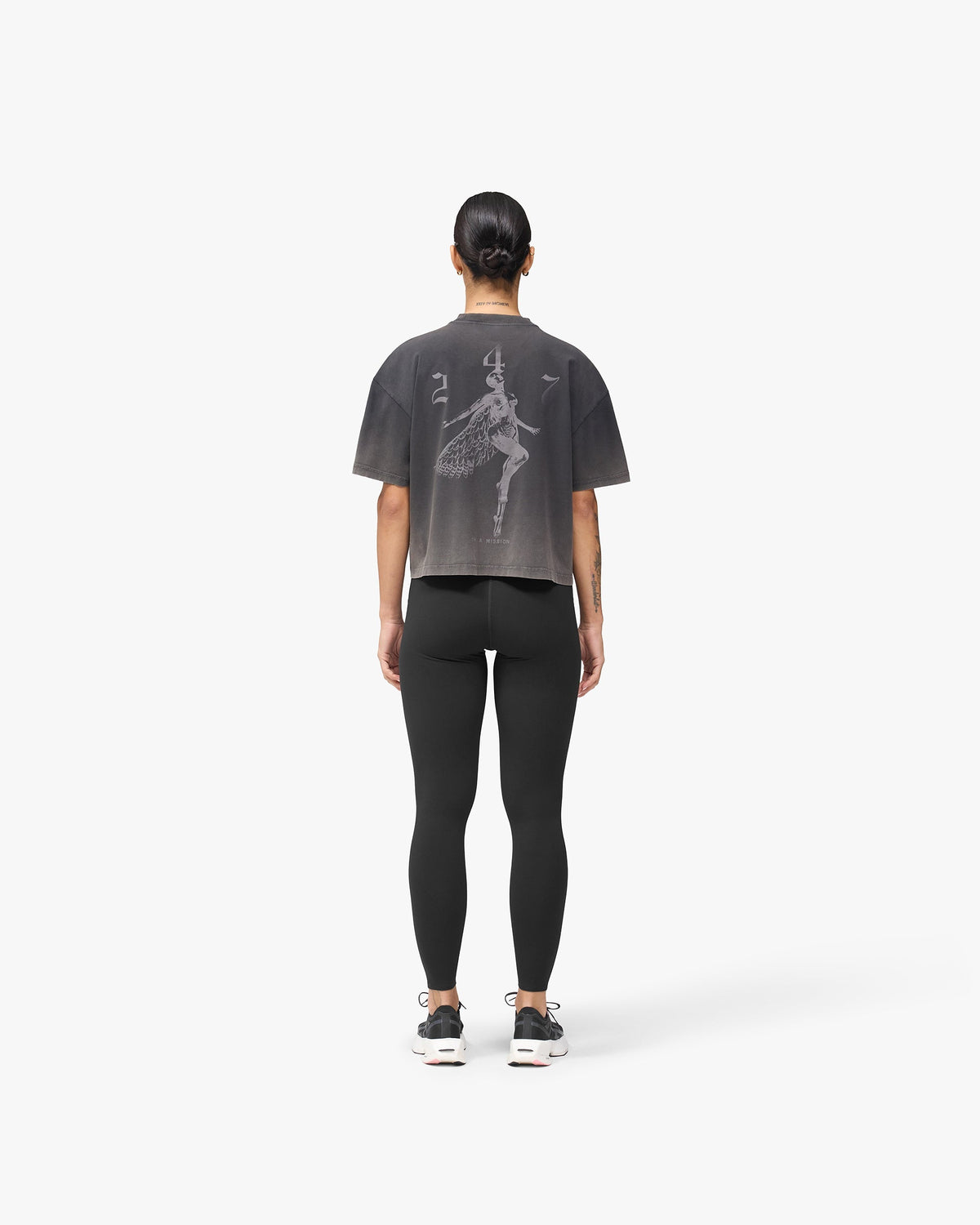 247 Fallen Angel T-Shirt - Vintage Black