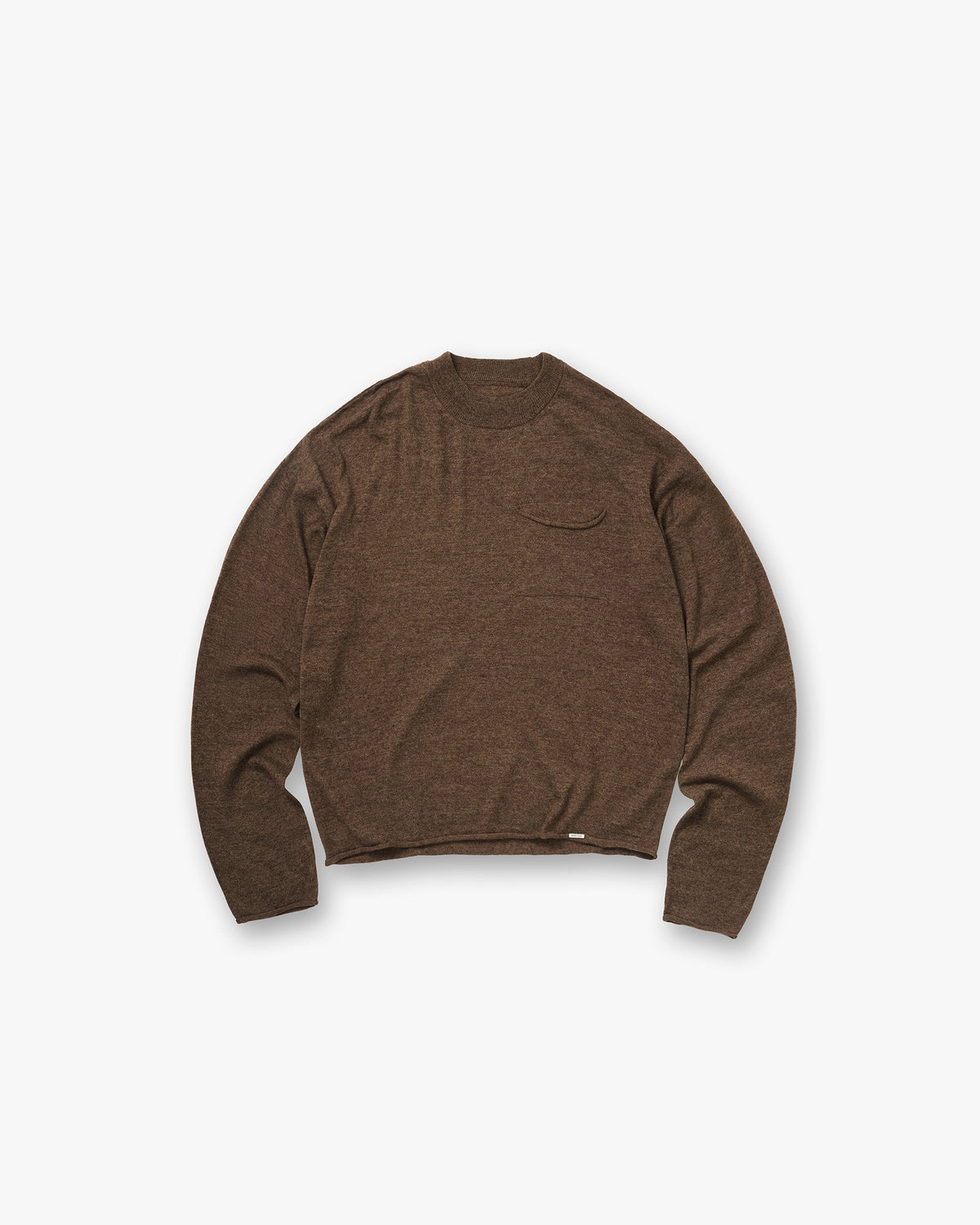 GH Knitted Long Sleeve Top - Espresso