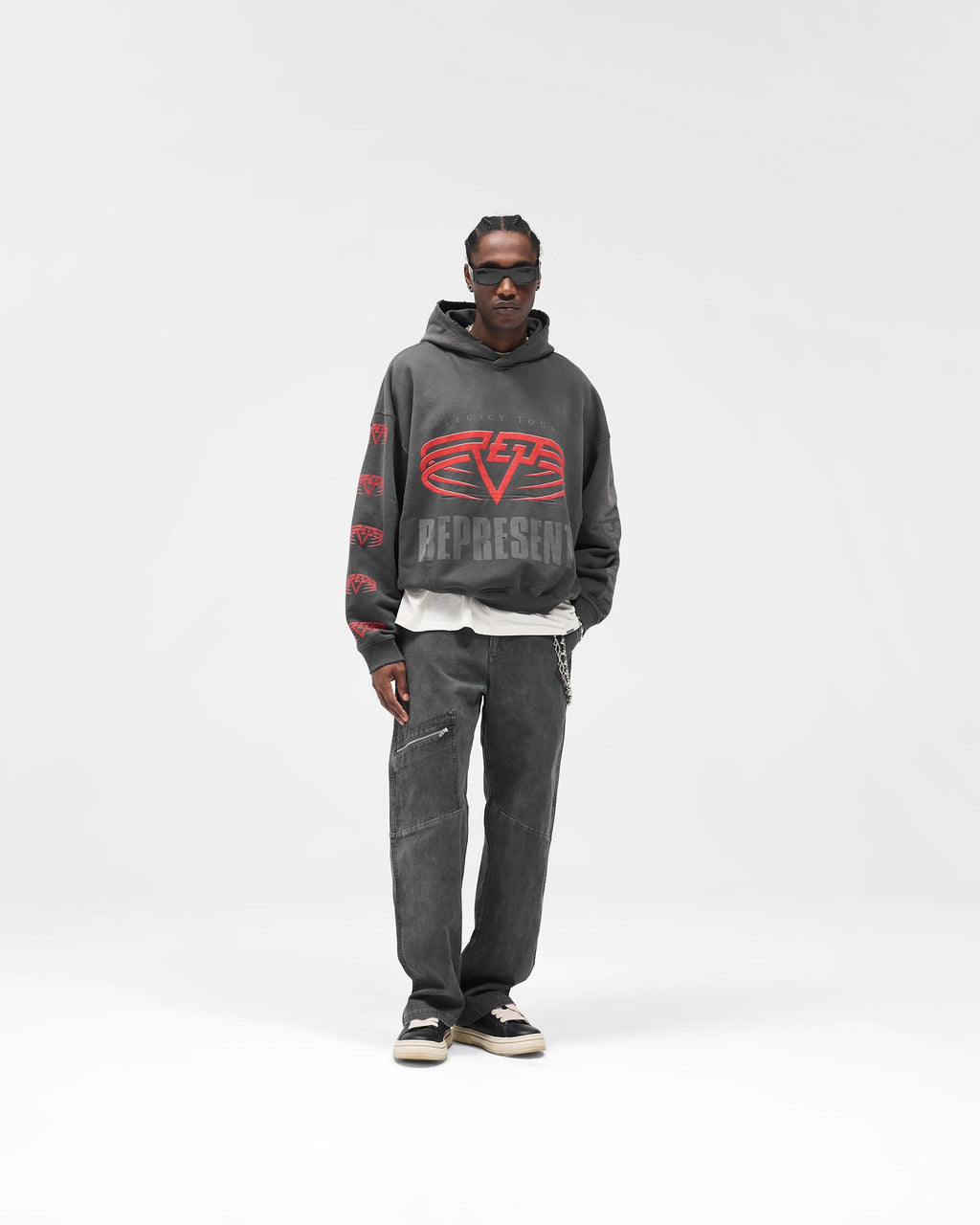 Cotton Workwear Pant - Washed Black