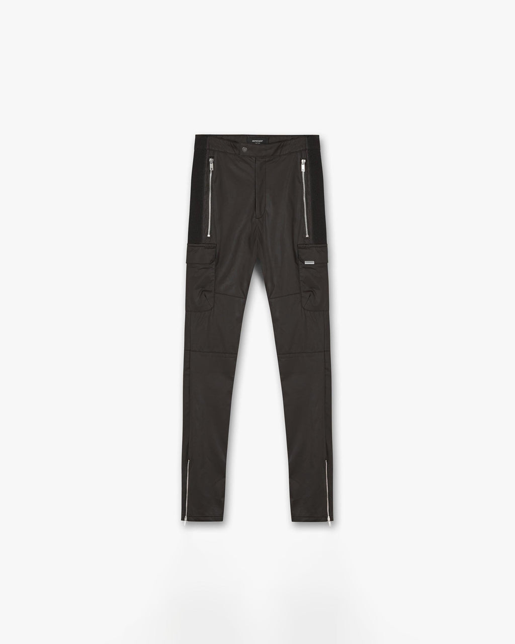 Leather Military Pant - Brown