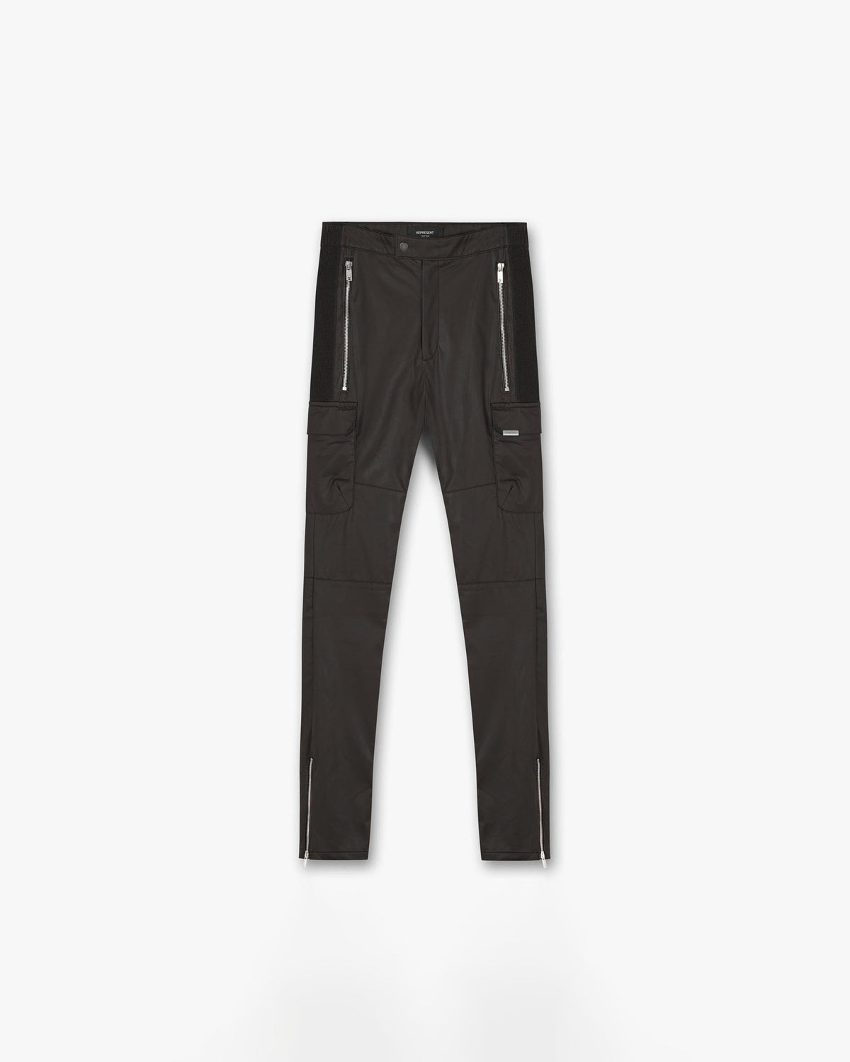 Leather Military Pant - Brown