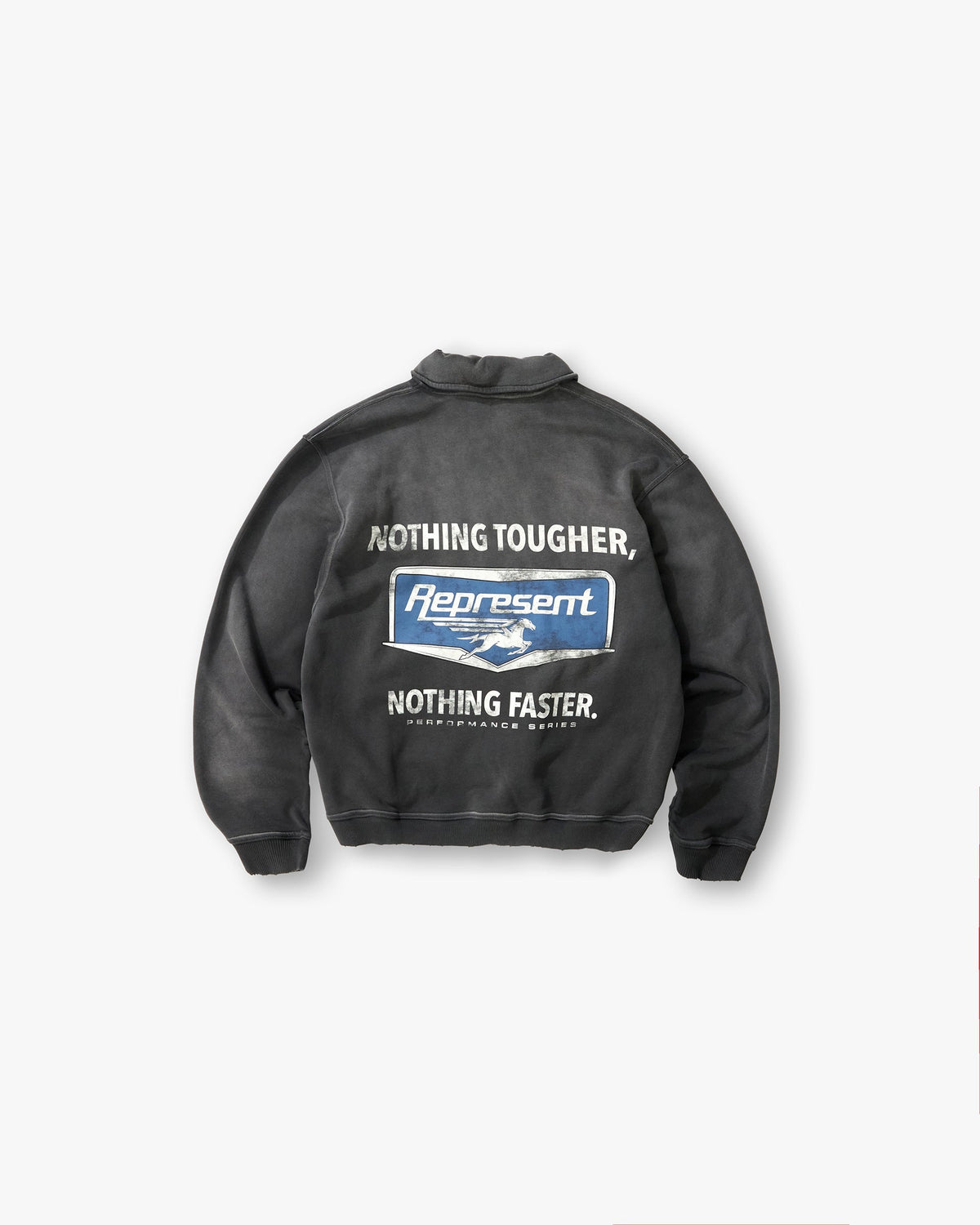 Nothing Faster Quarter Zip Sweatshirt - Stained Black