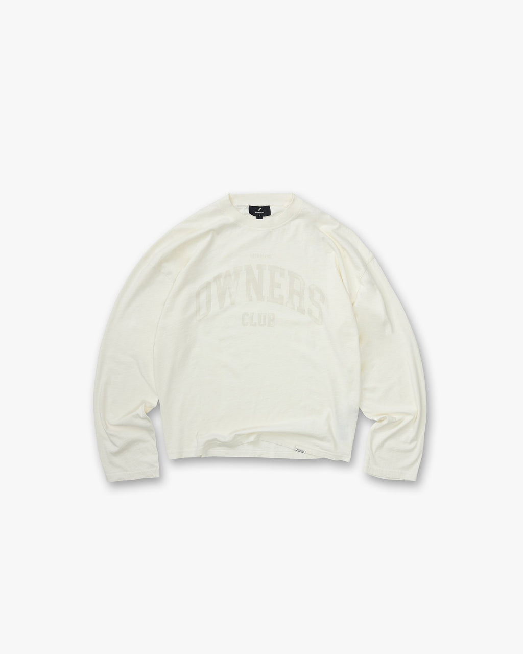 Represent Owners Club Long Sleeve T-Shirt - Chalk