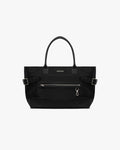 Oversized Nylon Carry Bag - Black