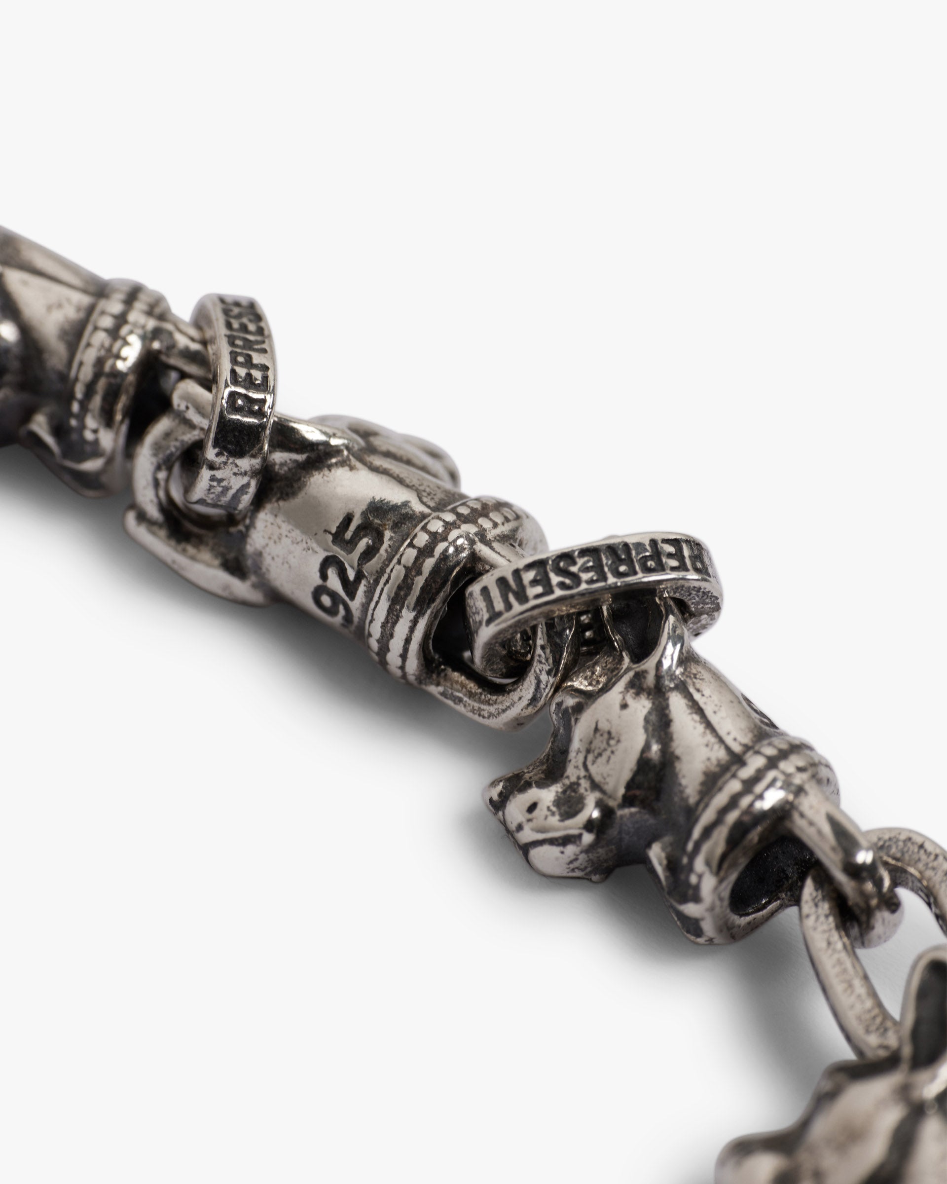 Doberman Trouser Chain - Silver