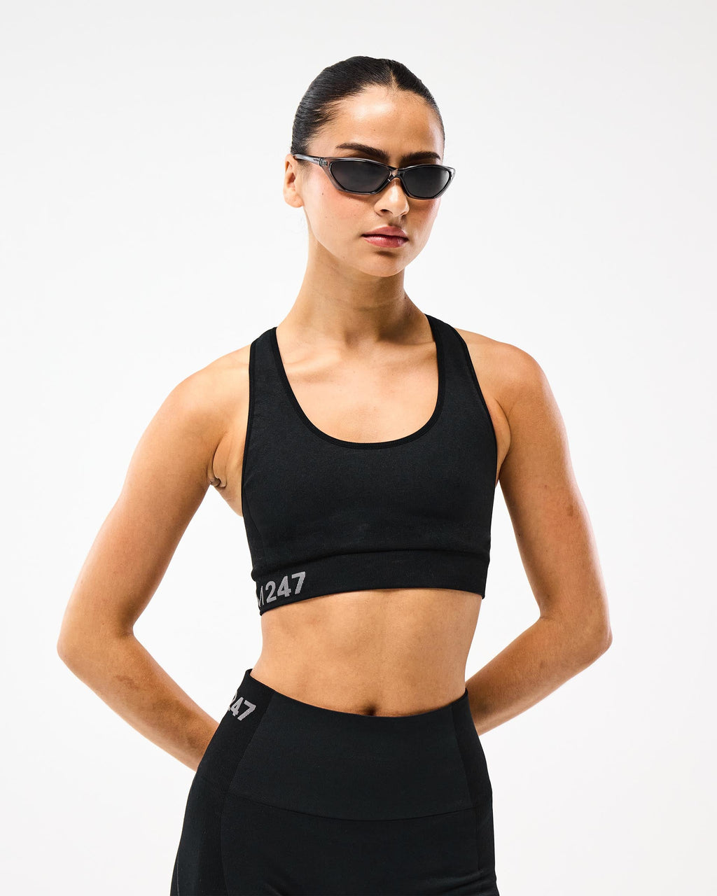 247 Stride Seamless Bra - Black