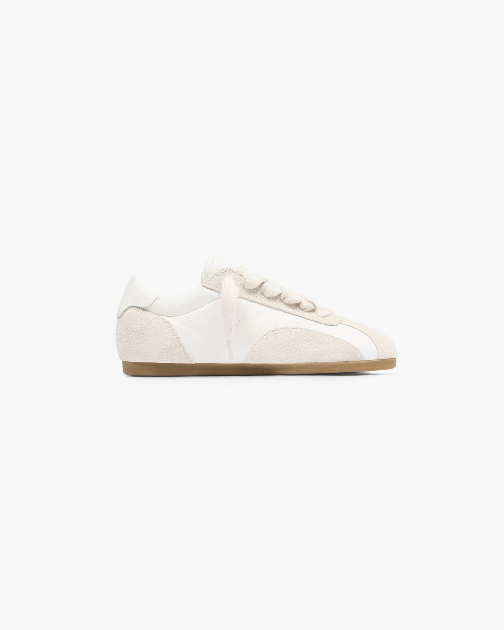 Low-Pro Leather Suede - Flat White Grey