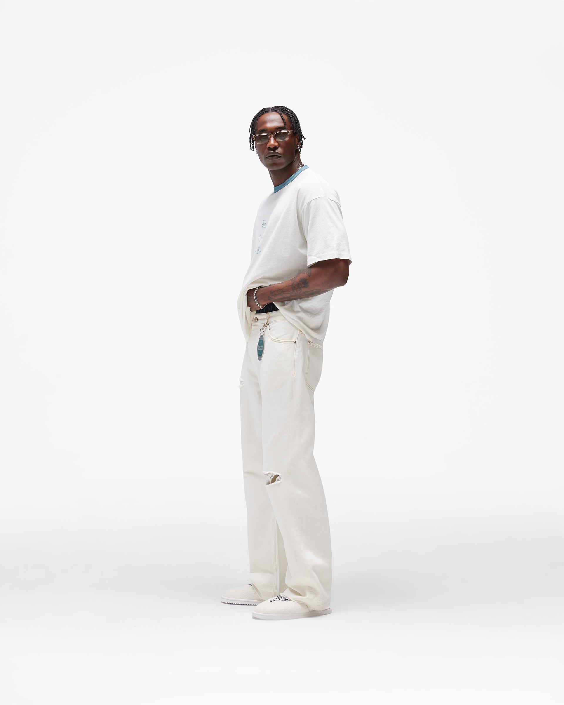 Heaton Denim - Vintage White