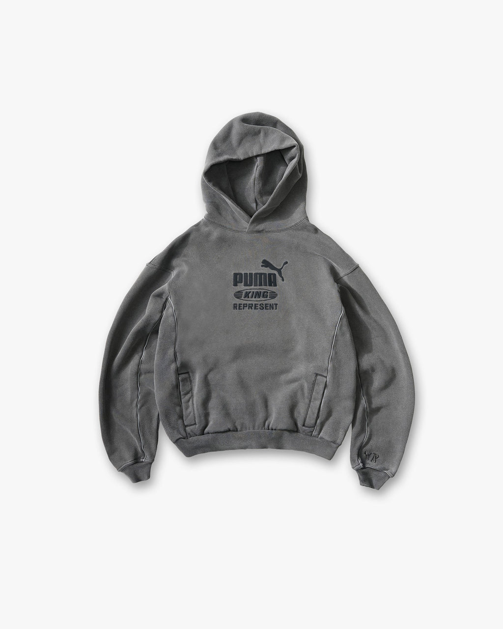 Represent X Puma Graphic Hoodie - Dark Grey