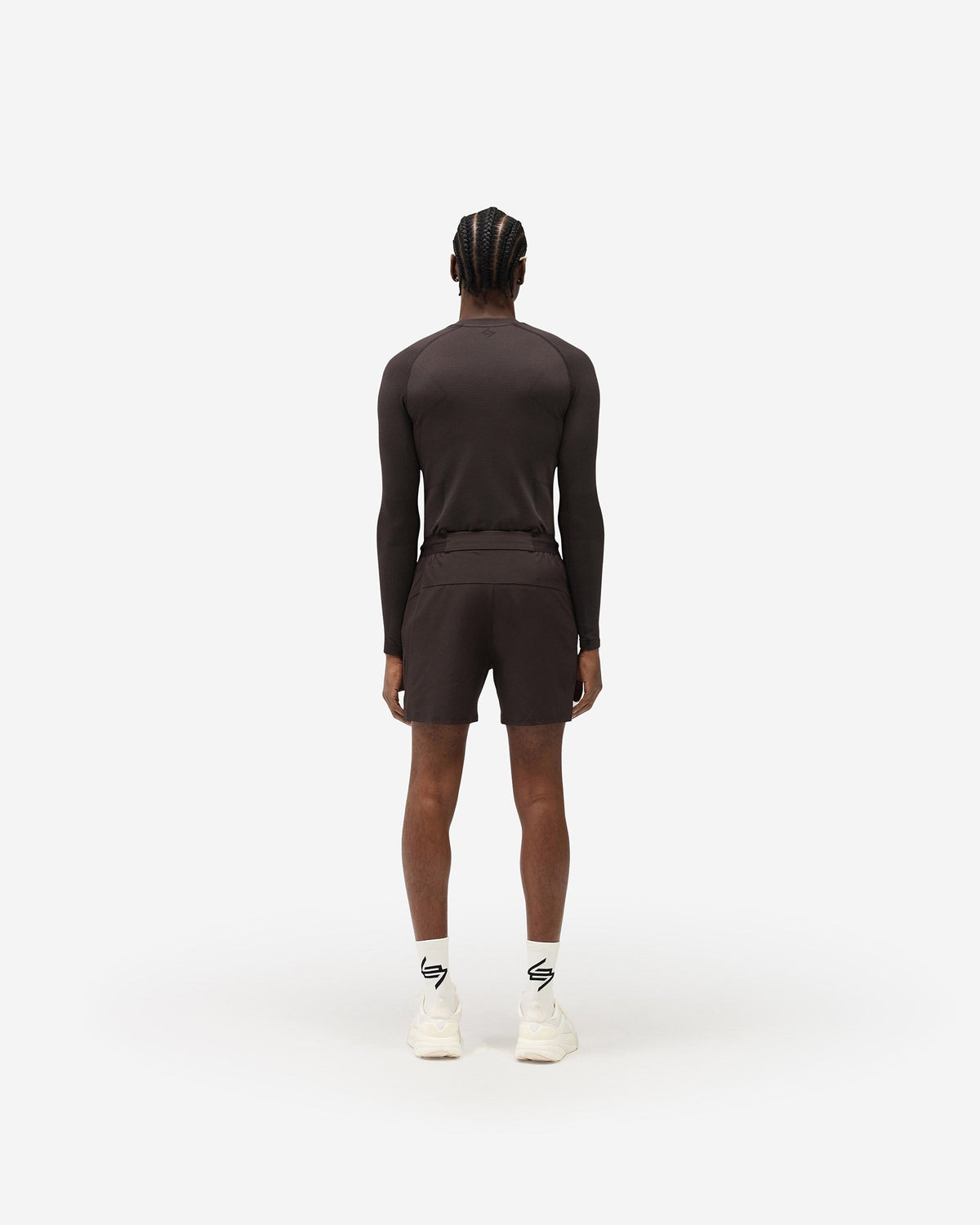 247 Uprising Long Sleeve Seamless T-Shirt - Chocolate