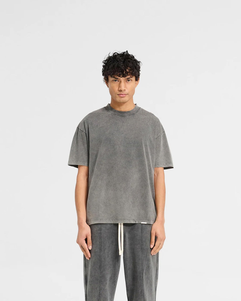 Initial T-Shirt - Vintage Grey