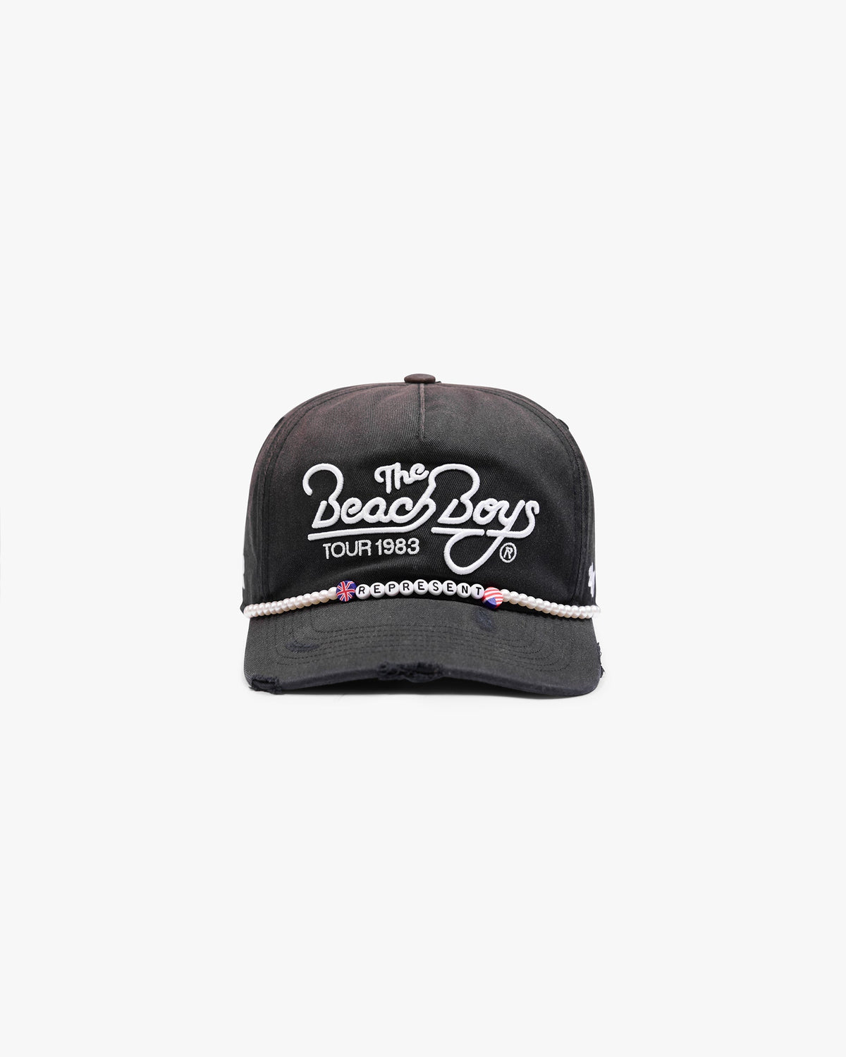 Represent x Beach Boys Tour x 47 Cap - Washed Black