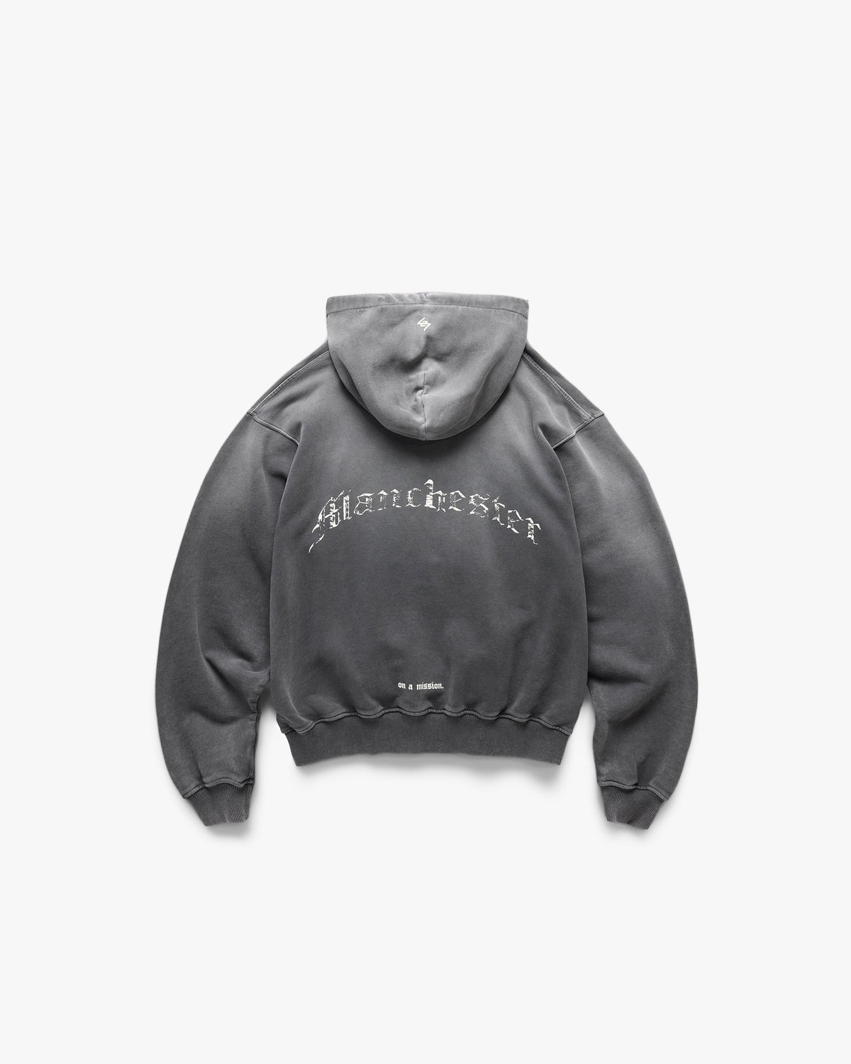 247 Manchester Hoodie - Aged Black