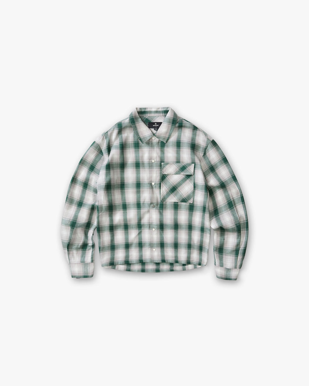 Waffle Flannel - Dark Green