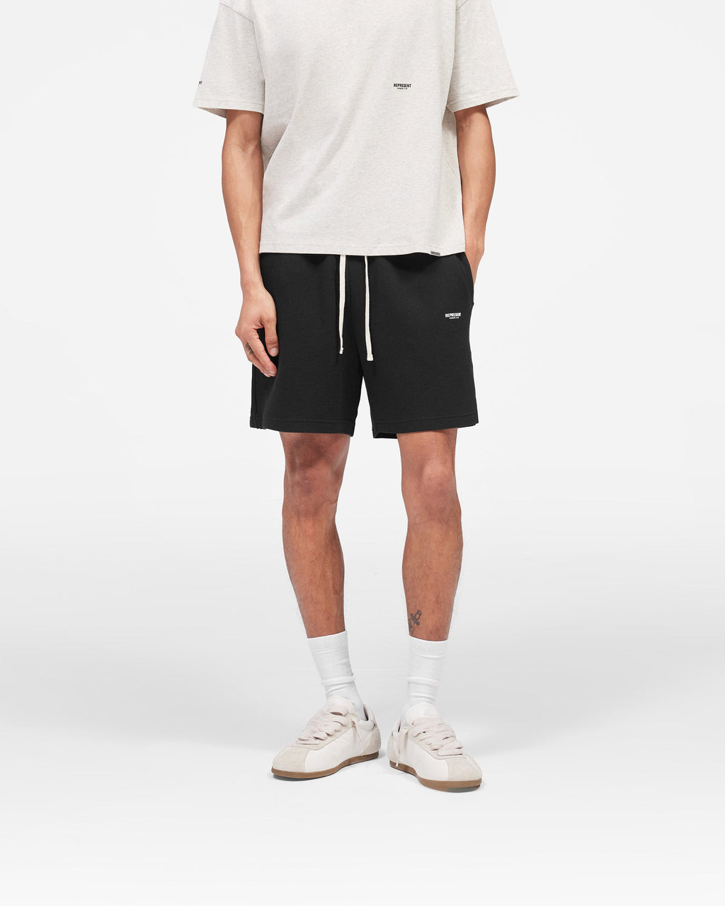 Micro Owners Club Mesh Shorts - Black