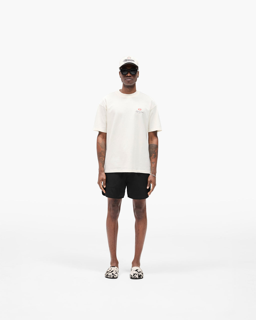 Grand Vintage Hand Drawn T-Shirt - Aged White