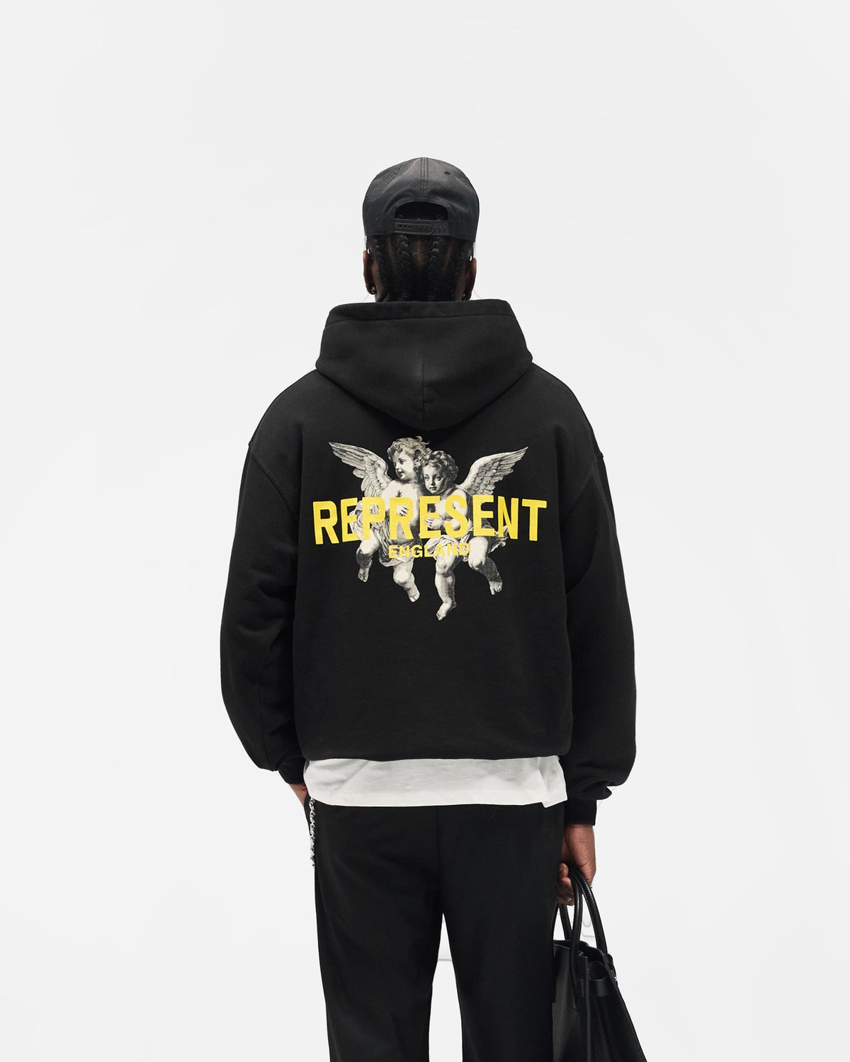 Legacy Cherubs Hoodie - Jet Black