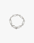 Initial Chain Bracelet - Silver
