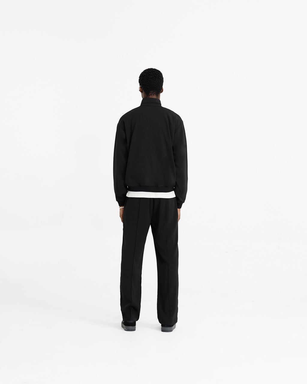 Initial Track Jacket - Black