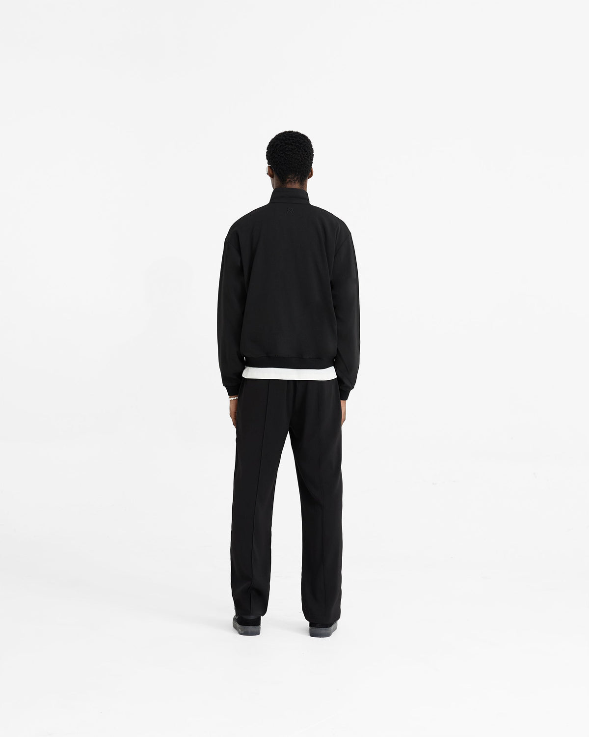 Initial Track Jacket - Black